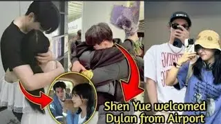 Airport Sighting Dylan Wang and Shen Yue Spotted at the Airport +going on Vacation