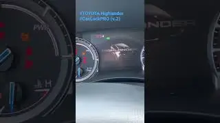 TOYOTA Highlander 2022-CanLock захист від викрадення (ч.2)