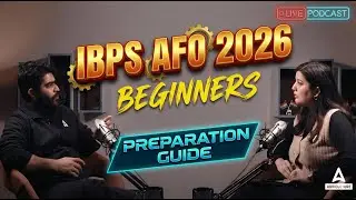 IBPS AFO 2026 Beginners prepration Guide | By Krashna sir & Pratibha maam