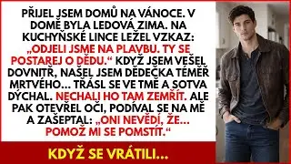 O Vánocích jsem přijel domů a našel dědu umírat samotného — rodiče byli na plavbě…