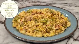Chicken Cheese Macroni recipe by Wandarkhana 