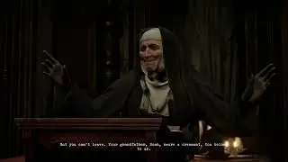 Tormented Souls 2 - The Convent: Follow Figure: Caroline Captured By Nun Meets Sister Lucia Cutscene