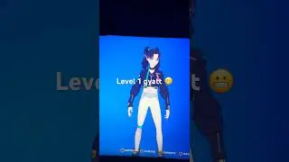 Level 1 gyatt embarrassing #fortnitegyatt
