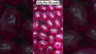 Lab created Ruby Size oval 13x18mm