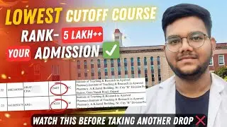 B-pharma ayurveda 😳🔥 | By ITRA 🏨🌿 | Lowest cutoff neet 2025 #bams #aaccc #cutoff