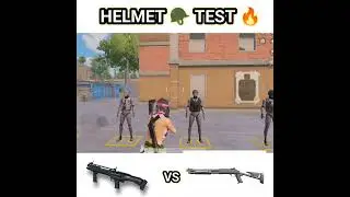DBS GUN VS M10 GUN Comparison Damage test #shorts #viral #akmvsgroza #gundamgetest #pubgmobile