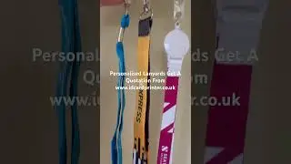 Personalised Lanyards | Bespoke Lanyards | www.idcardprinter.co.uk
