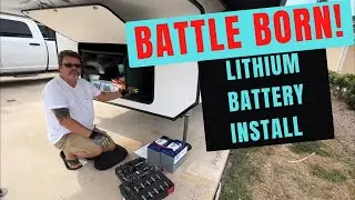 Battle Born Lithium Battery Install // Full-Time RV Life // #travel #rvlife #fulltimerv #diy #rv