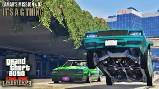 GTA 5 - PC: DLC Lowriders - Lamar's Mission #03 / It's a G Thing + Cinematic