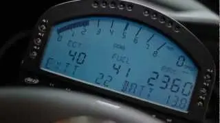 Renault R26 with AIM MXL Dash