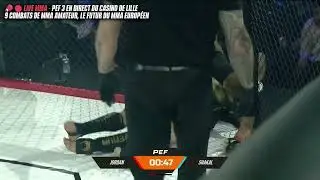 Jordan des ch'tis tv r&eacute;alit&eacute; combat mma vs rappeur shakal.pef3 Lille.