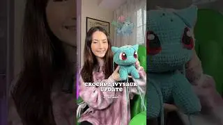 IVYSAUR UPDATE | 151 Pok&eacute;mon Crochet Challenge #crochet #pokemon #amigurumi #crochetplushie