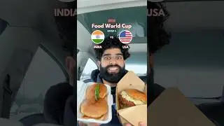 India vs USA - Food World Cup