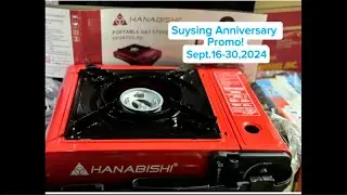 Free! Portable Butane gas stove | available ​⁠ @SuySingOfficial from sept. 15-30 &lsquo;24 only|