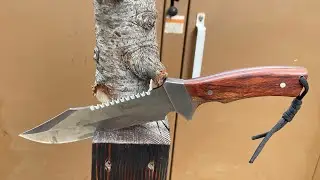 Охотничий нож NEDFOSS 13'' с фиксированным клинком и ножнами