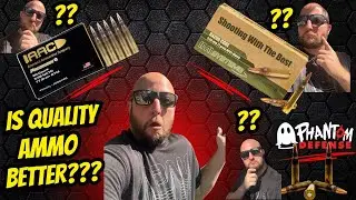 Качественные патроны &mdash; это качество? AAC против Phantom Defense против IMI против Hornaday &mdash; тест...