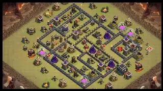 Learn how to 3 Star this I Jack Sparrow Coc's Popular TH9 War Base in Clash of Clans