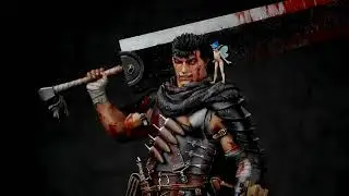 Berserk/ Guts, Lost Children Arc, The Black Swordsman 1/6 Scale Statue Redecoration Ver.