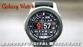 Galaxy Watch Digital Watch Face by MD Download Is A Must