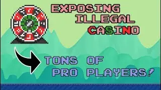 Growtopia | Exposing Illegal Casino | Tons Of PRO Players!!