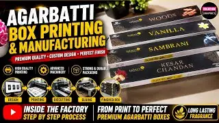 Agarbatti Box and Pouch Printing Service