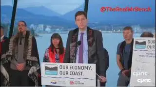 Dave Eby goes off for 4 plus minutes about why there is a Tanker Ban on the BC north coast 