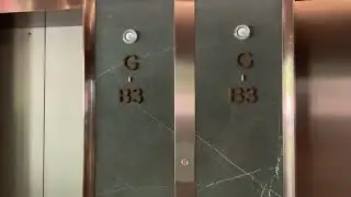 OTIS Di1 Elevators @ M Plaza Saigon (District 1), HCMC, VN (Parking Lifts)