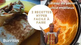 2 RECETTES HYPER FACILE À FAIRE & COOK WITH ME