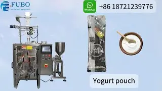 Easiyo Natural Un Flavoured Yogurt Sachet Packing machine | Irregular shape pouch packing machinery