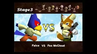 Smash Remix v0.9.5 - Classic Mode beaten with Falco (Normal)