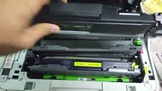 Brother dcp-l3551cdw error replace toner cartridge วิธีแก้ไข