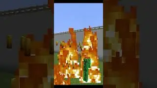 Emerald Golem vs Mutant Blaze [Minecraft Mob Battle] #Shorts