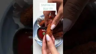 Burger King style veggie strips|veg strips recipe|veggie strips recipe|veg cutlet