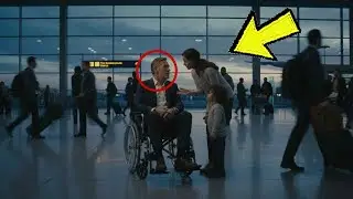 Gelähmter CEO saß allein am Flughafen – bis eine Mutter fragte: „Warum ganz allein?“