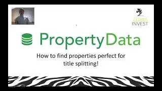 How to find UK Properties for Title Splitting & Sub Dividing - Secret Sauce Series