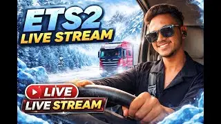 Ice Roads Challenge 🧊 | ETS2 Live Stream Hindi | Rutikroxgaming #shortlive