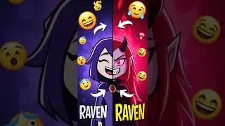 Raven&rsquo;s Powers Are WAY Darker Than You Think 😈😇#shorts #cartoon #raven #teentitans