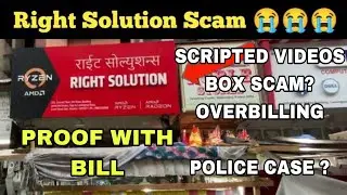WORST SHOP IN LAMINGTIN ROAD (RIGHT SOLUTIONS) | SCRIPTED VIDEOS | BOX SCAM | OVERPRICING