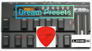 Pod XT Live -  Dream Presets  - Demo video  II  Rubén de Lis.