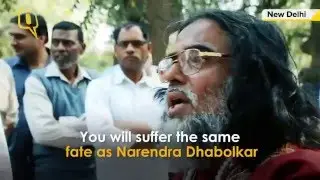 You too will be Killed like Kalburgi and Dhabolkar: Swami Omjee to Vimlendu Jha