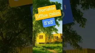 Best Office Cabin 8'x8'. #newsong #cabin #officecabin #containeroffice #containerhome