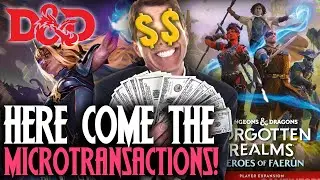 D&D Turns Forgotten Realms Into Microtransaction Hell?!