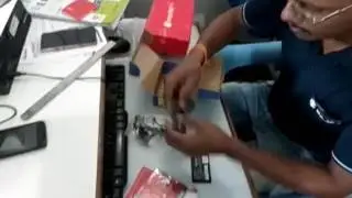 Unboxing of Infocus F135 mobile