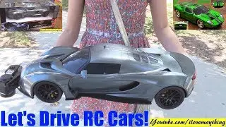 Remote Control Cars! RC CAR Playtime! FORD GT Versus VENOM GT! Supercar Versus Hypercar!