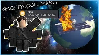 [Roblox] Doing Space Tycoon Dares 👺(Part 1)