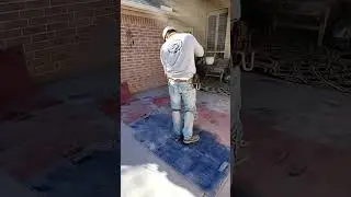 Stamped concrete rock Grey color chama!!!!!#Titanreadymix#concrete##