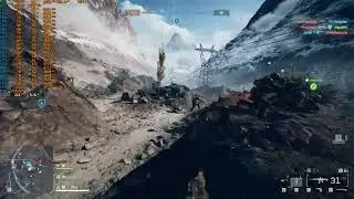 Battlefield 6 Open Beta RTX 3070 Ti 1080p Frame Rate Test