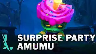 Surprise Party Amumu Wild Rift Skin Spotlight