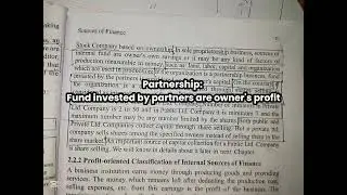 Finance Internal Sources (9)