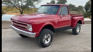 1967 Chevrolet K10 Pick 4x4 Stepside Walk Around 114513